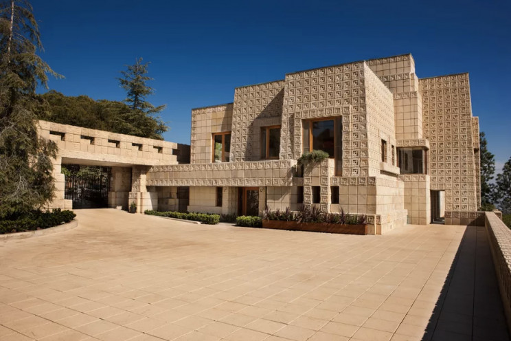 Sold for $18 million, Ennis House, an architectural gem by Frank Lloyd Wright